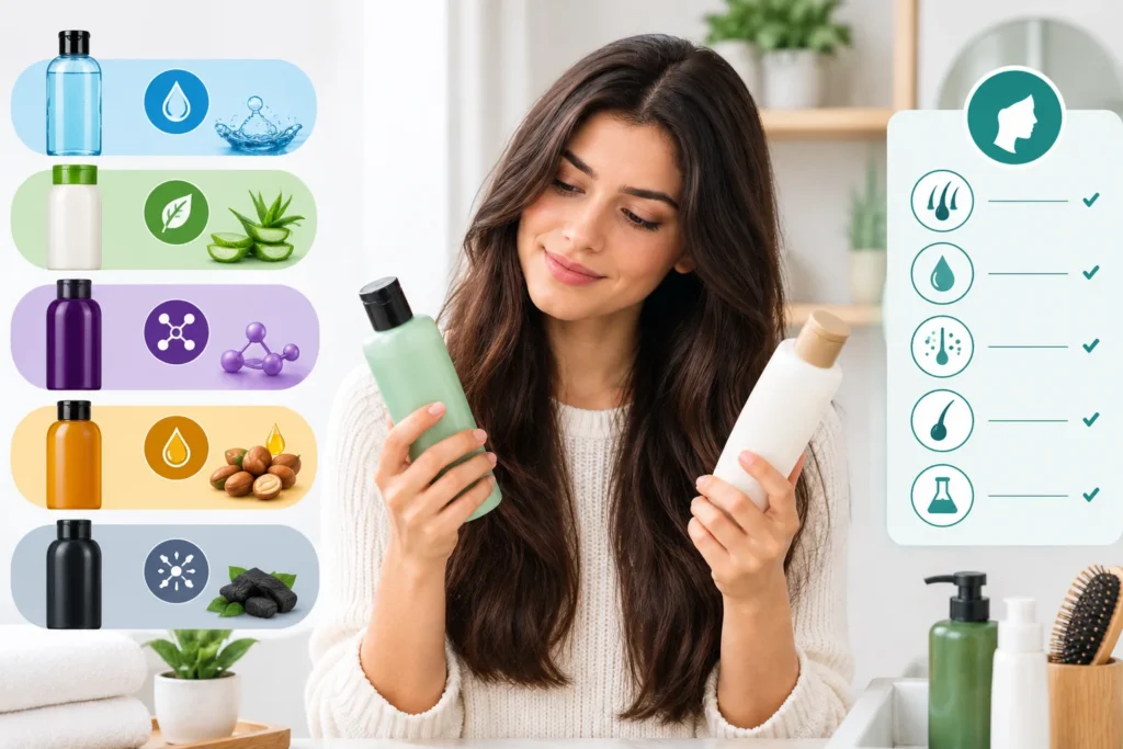 What is the difference between shampoo types and how should you choose the right shampoo?