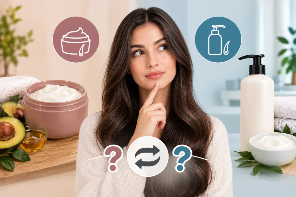 Is a hair mask better than conditioner, and can they replace each other?
