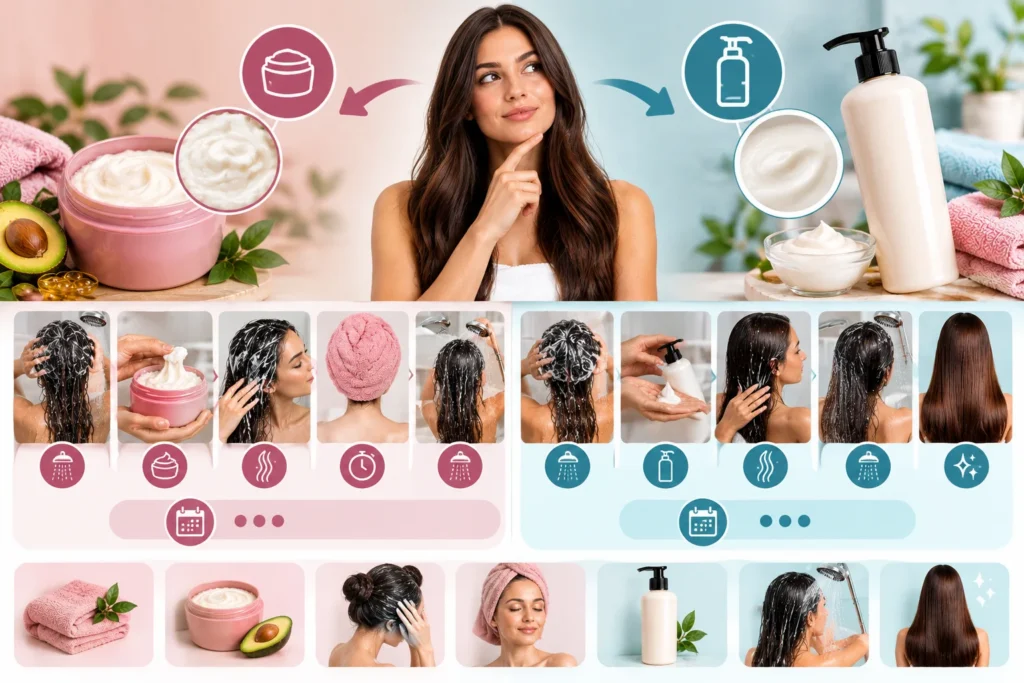 How and how often should you use a hair mask and conditioner?