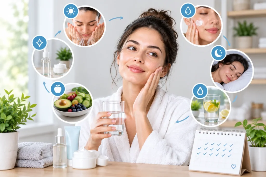 How can you turn skin hydration into a daily habit?