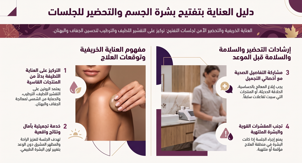تفتيح الجسم: دليل التحضير والعناية في الخريف