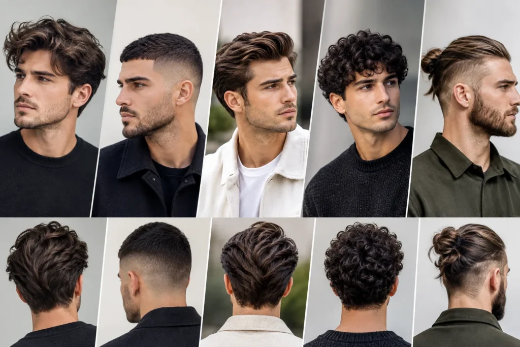 How are men's hairstyles in 2026 different from one another?