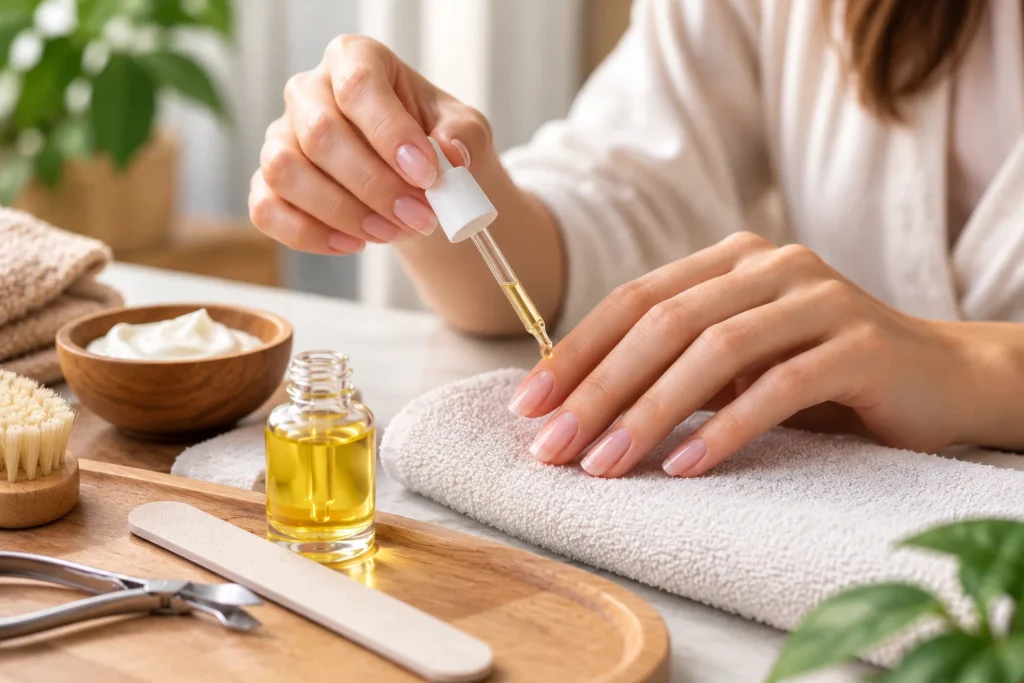 How Can You Maintain Healthy Nails Between Salon Visits?