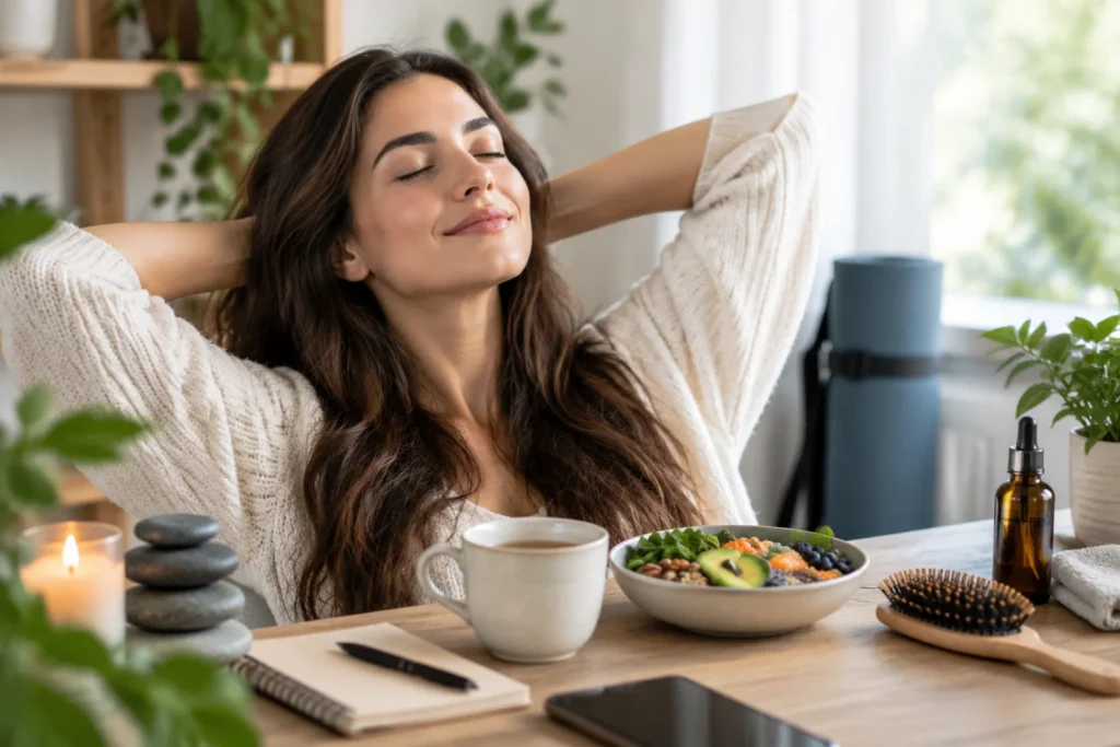How Can You Manage Stress and Support Healthy Hair?