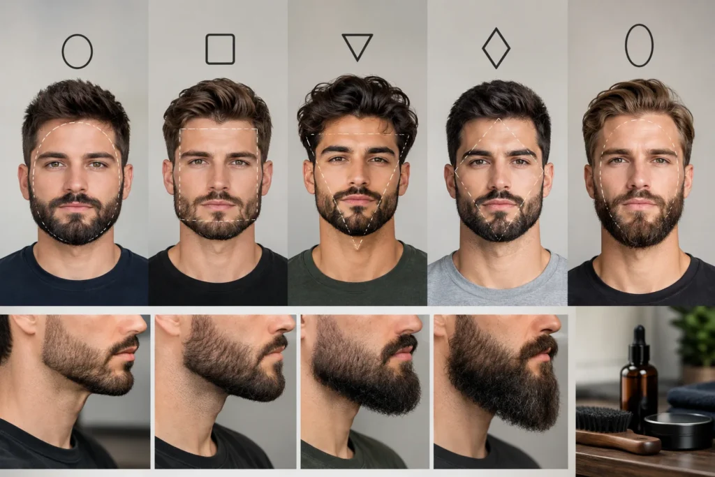 How Should Beard Length and Volume Match Your Face Shape?
