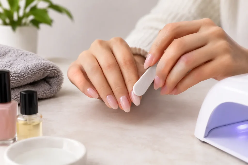 How Should You Care for Gel or Artificial Nails?