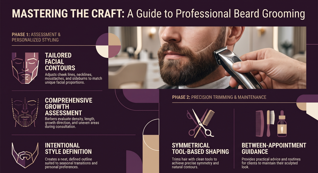 mastering the craft: a guide to professional beard grooming