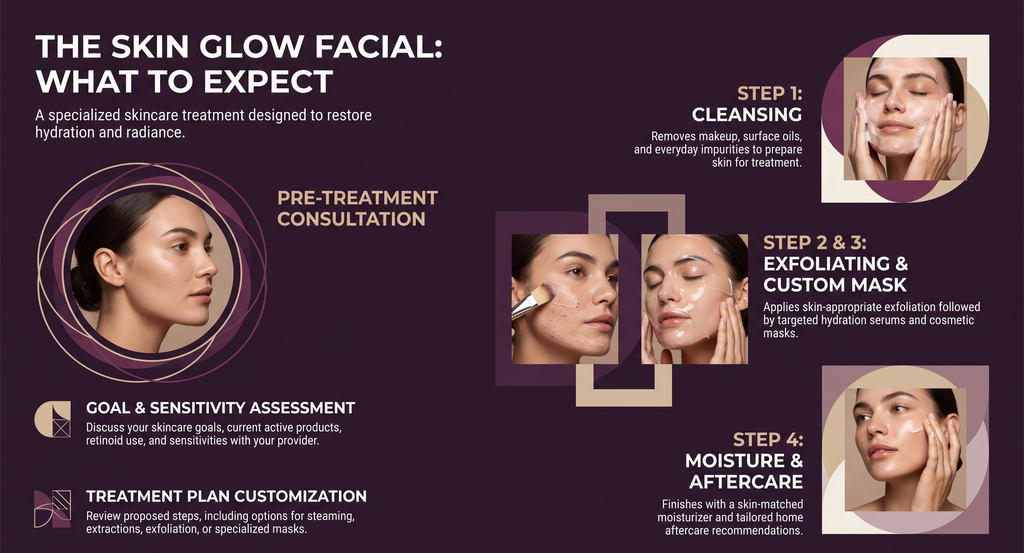 the skin glow facial: what to expect