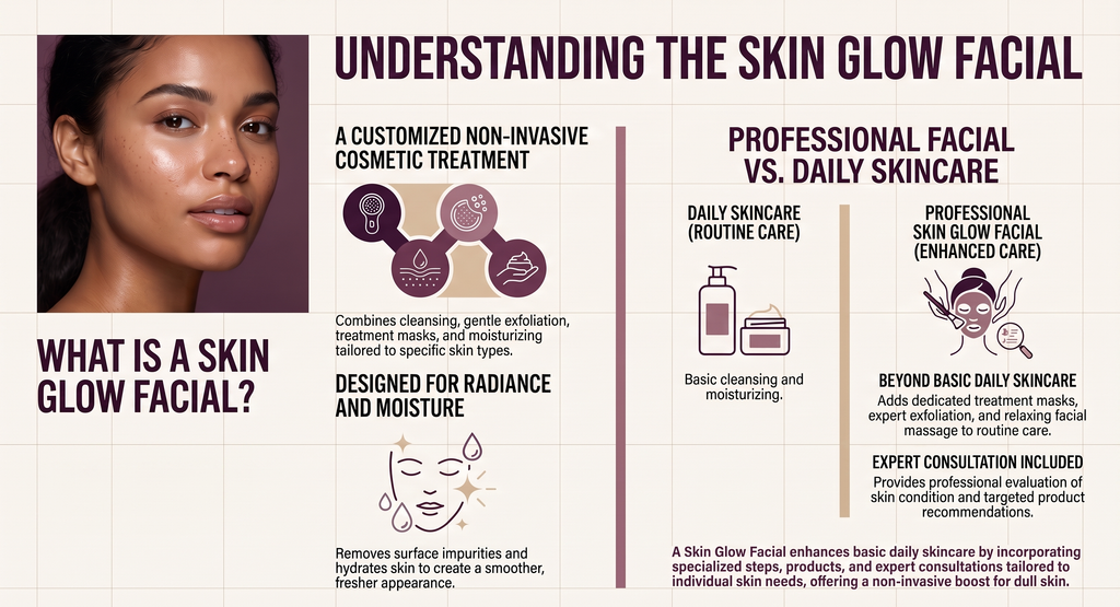 understanding the skin glow facial