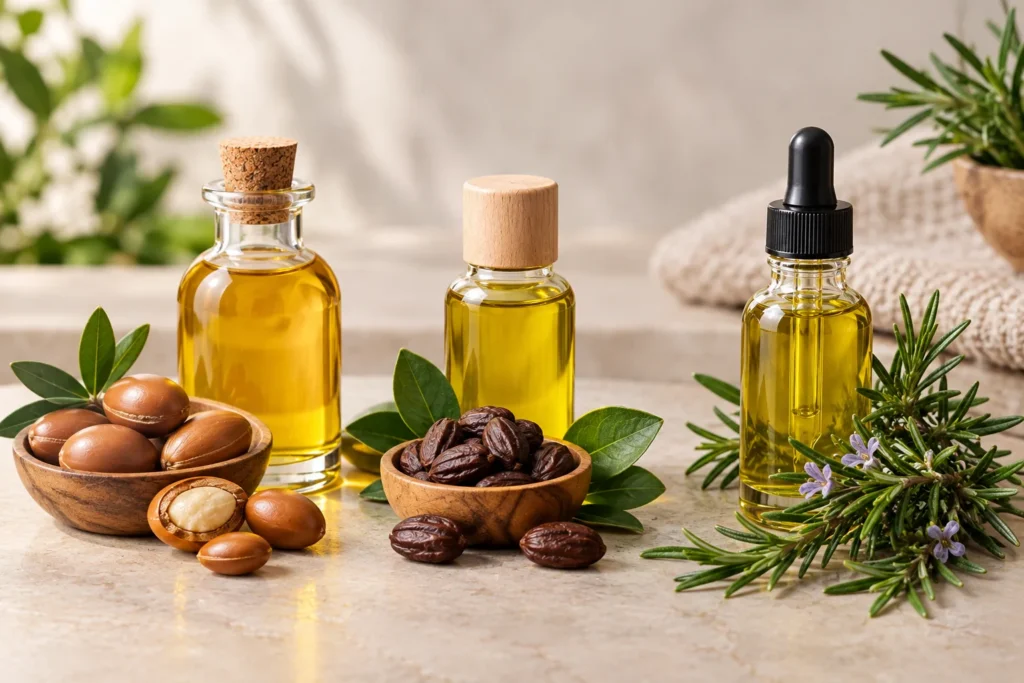 What Are the Benefits of Argan, Jojoba, and Rosemary Oils?