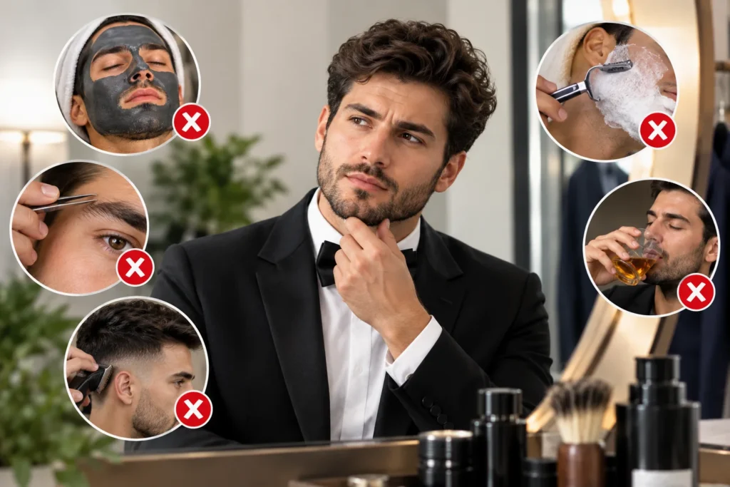 What Grooming Mistakes Should You Avoid Before Your Wedding?
