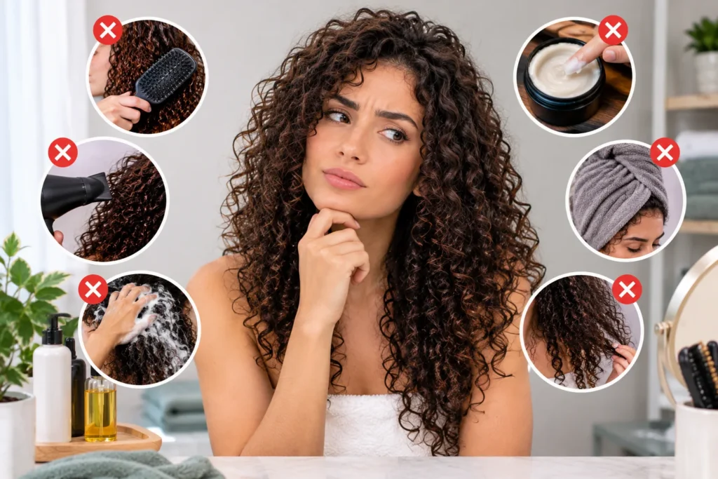 What Mistakes Should You Avoid in Your Curly Hair Care Routine?